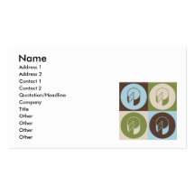 Pop Art Cheese Business Card Templates