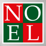 Pop Art Christmas NOEL Print