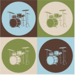 Pop Art Drums Cut Out