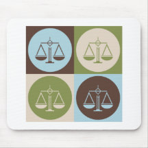 Pop Art Law Mouse Mats
