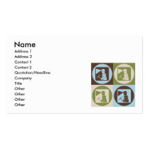 Pop Art Mining Business Card
