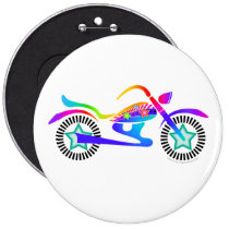 Pop Art MOTORCYCLE Button buttons