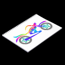 Pop Art MOTORCYCLE Diary, Journal or Notebook notebooks