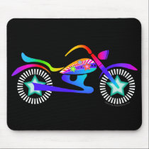 Pop Art MOTORCYCLE Mousepad mousepads
