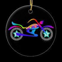 Pop Art MOTORCYCLE Ornament ornaments