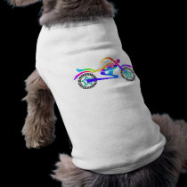Pop Art MOTORCYCLE Pet Clothing pet clothing