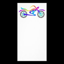 Pop Art MOTORCYCLE Photo Card photo cards