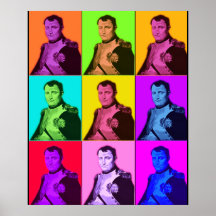Pop Art Napolean Poster