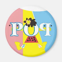 POP FRIDGE MAGNETS