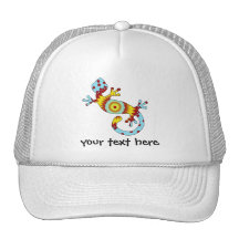 pop gecko sunburst mesh hats