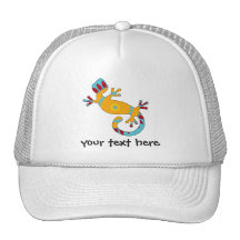 pop gecko tribal mesh hats