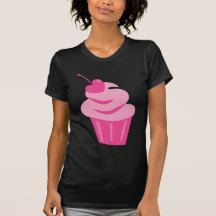 Pop Heart Cupcake Tee Shirts