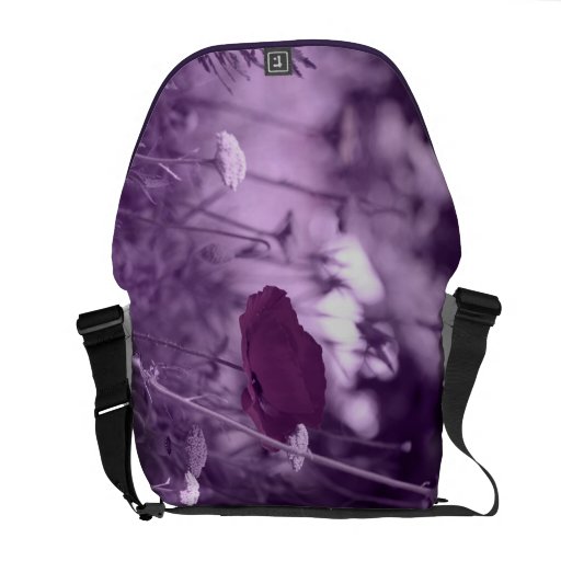 Pop-i purple Messenger Bag