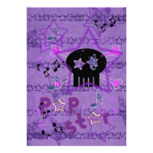 POP STAR INVITATION