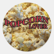 Popcorn Lover Gifts and Apparel Sticker