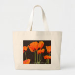 Poppies! Black Bag