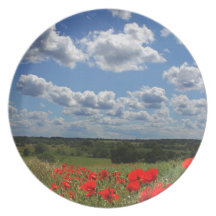 Poppies Plates