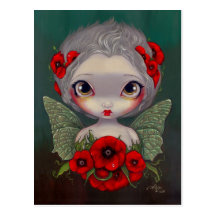 "Poppy Fairy" Postcard