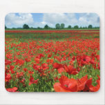 Poppy Fields Mouse Pad