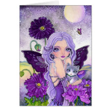 Poppy Night Adventure - blank card
