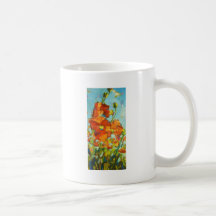 Poppy Painting II Mugs