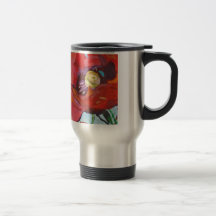 Poppy Painting IV Mugs