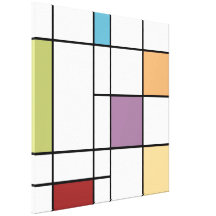 Pops Of Color Gallery Wrap Canvas