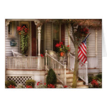 Porch - Americana Greeting Cards