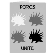 PORCS UNITE CARDS
