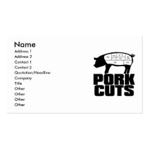 Pork_Cuts Business Cards
