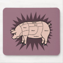 Pork Cuts Mousemats