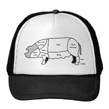 Pork Diagram Trucker Hat
