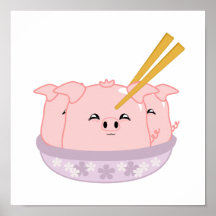 Pork Dumplings Print