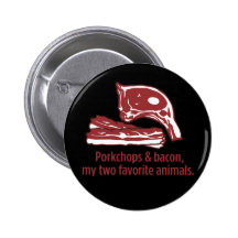 Porkchops & Bacon, my two favourite animals Pins