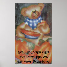 Porridge-Pumpkins Print