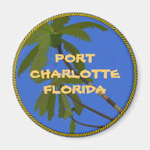 Port Charlotte Florida refrigerator magnet