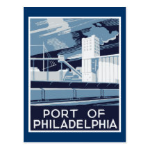 Port of Philadelphia Postcard