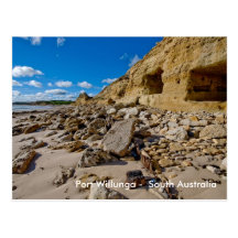 Port Willunga Caves, Port Willunga -  South Aus... Postcard