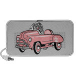 Portable Speaker - Retro Pink Pedal Car OrigAudio