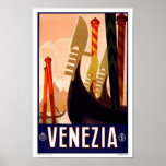 Portfolio-Vintage Venezia, Italy, Advertisment Print