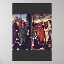 Portinari-Altar Left Wing: The St. Anthony With To Posters