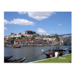 Porto by the river, postcard