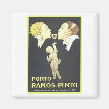 Porto Ramos Pinto Vintage Ad Fridge Magnets