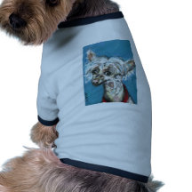 Portrait of a Chinese Crested Dog Pet Tee