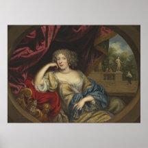 Portrait of a lady Framed Print