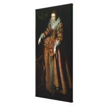 Portrait of a Lady said to be from the Stretched Canvas Prints