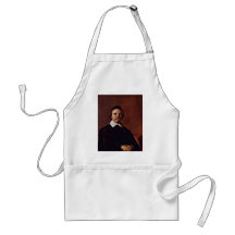 Portrait Of A Man Possibly A Minister. Apron