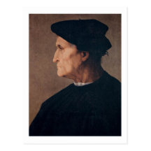 Portrait of a Man postcard