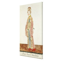 Portrait of a Mandarin Woman canvas prints