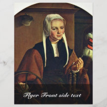 Portrait Of A Woman [1]. By Maarten Van Heemskerck Flyers